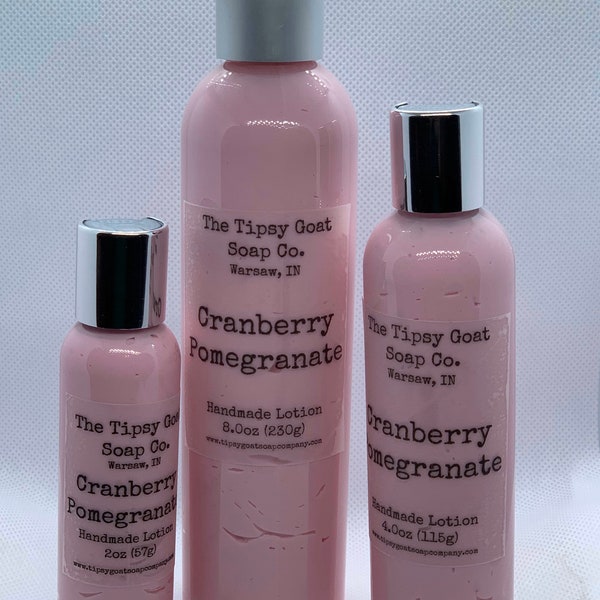 Cranberry Pomegranate Handmade Lotion