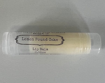 Lemon Pound Cake Lip Balm