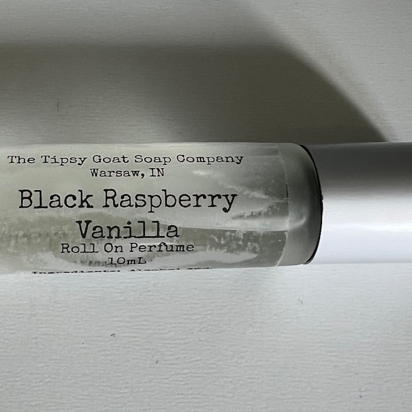 Raspberry Vanilla Perfume Etsy