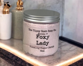 Foxy Lady Foaming Sugar Scrub