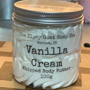 Vanilla Cream Whipped Body Butter