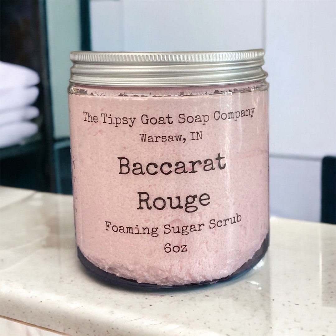B. Rouge Foaming Sugar Scrub | Sugar Whipped Soap - Etsy