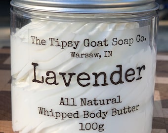 Natural Lavender Whipped Body Butter