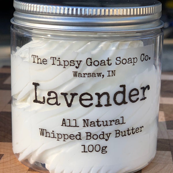 Natural Lavender Whipped Body Butter