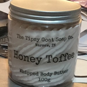 Honey Toffee Whipped Body Butter