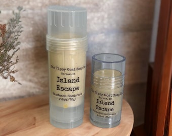 Island Escape Handmade Deodorant
