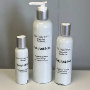 Temptation Handmade Lotion