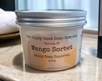 Mango Sorbet Jelly Soap Animal