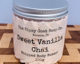 Sweet Vanilla Chai Whipped Body Butter