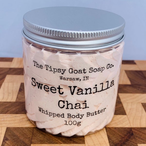 Sweet Vanilla Chai Whipped Body Butter