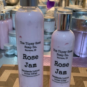 Rose Jam Handmade Lotion