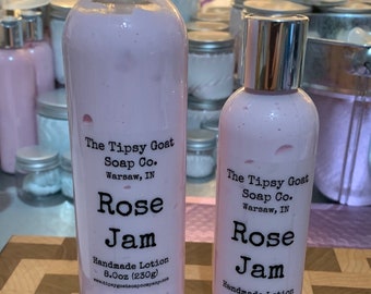 Rose Jam Handmade Lotion