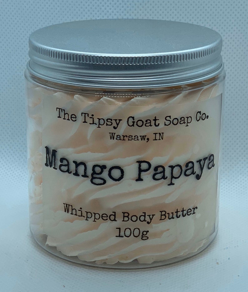 Mango Papaya Whipped Body Butter Etsy