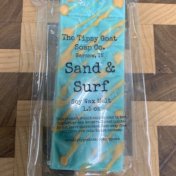 Sand & Surf Soy Wax Melt Snap Bar