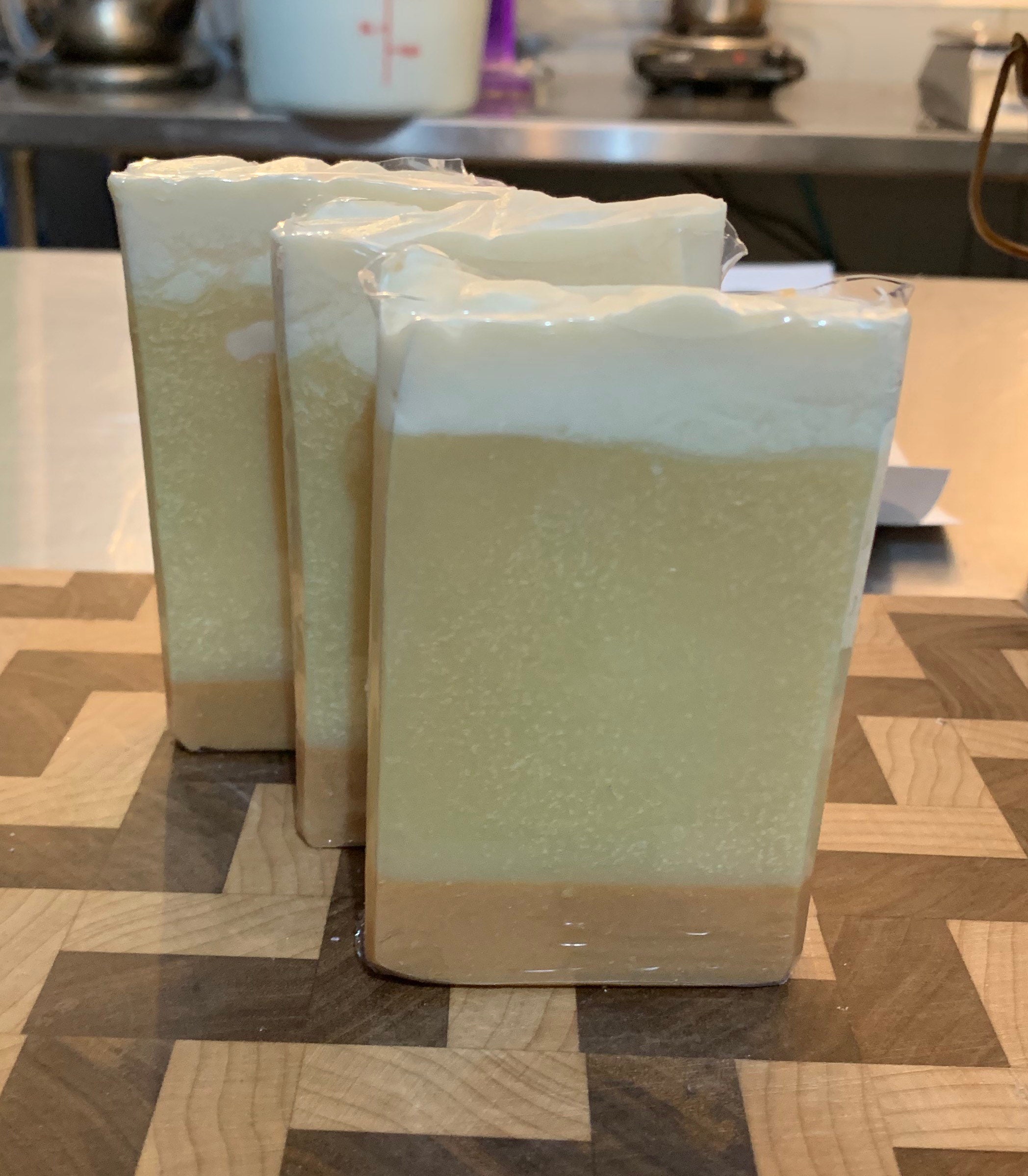 Lemon Pound Cake Handmade Cold Process Soap made with Goat Milk