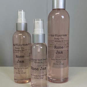Rose Jam Body/Room/Linen Spray