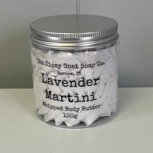 Lavender Martini Whipped Body Butter