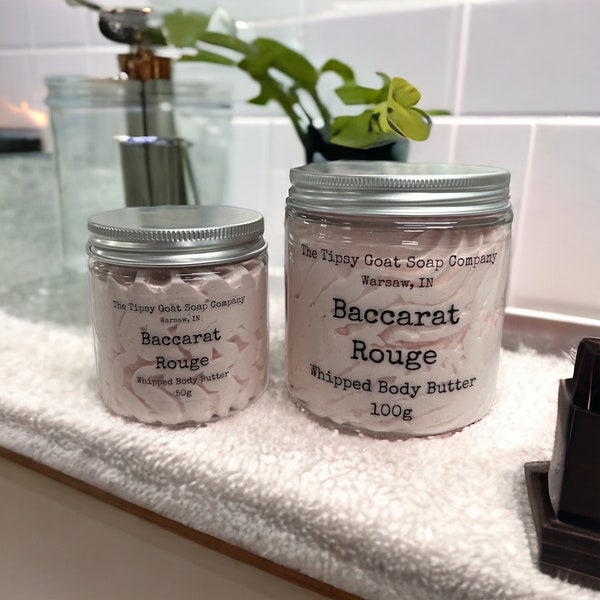 Baccarat Rouge Whipped Body Butter