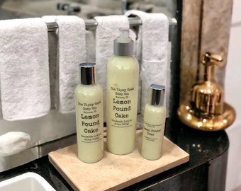 Lemon Pound Cake Handmade Lotion