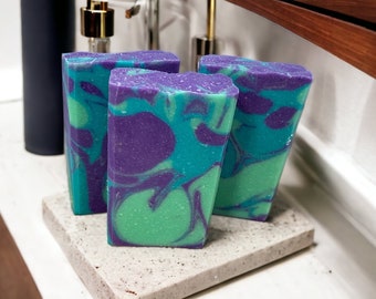 Saltwater Mermaid Handmade Cold Process Soap made with Goat Milk