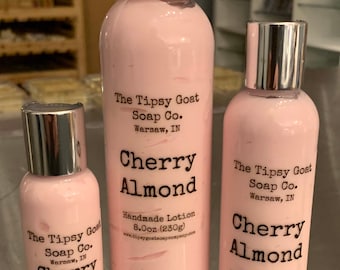 Cherry Almond Handmade Lotion
