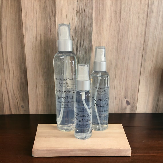 tobacco vanilla body spray Tobacco & Vanilla Body/room/linen Spray