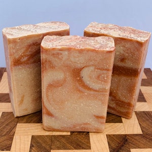 Oatmeal Milk and Honey Handmade Cold Process Soap made with Goat Milk