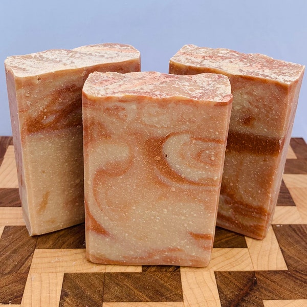 Oatmeal Milk and Honey Handmade Cold Process Soap made with Goat Milk