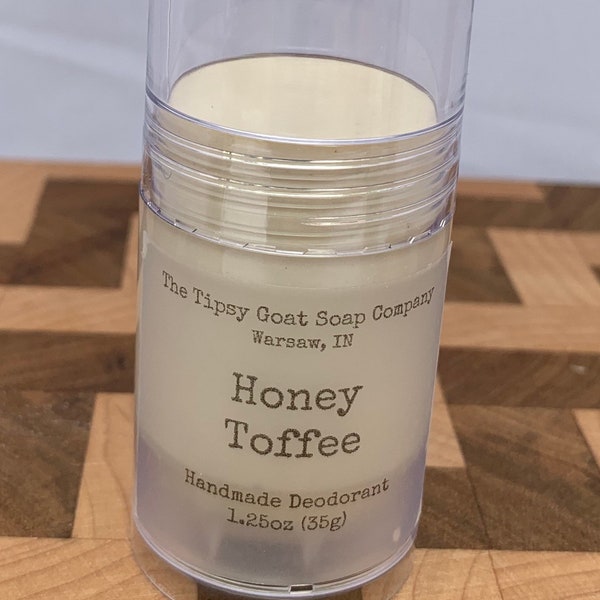 Honey Toffee Handmade Deodorant