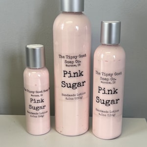 Pink Sugar Handmade Lotion