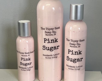 Pink Sugar Handmade Lotion