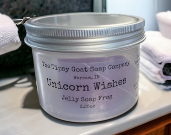 Unicorn Wishes Jelly Soap Animal