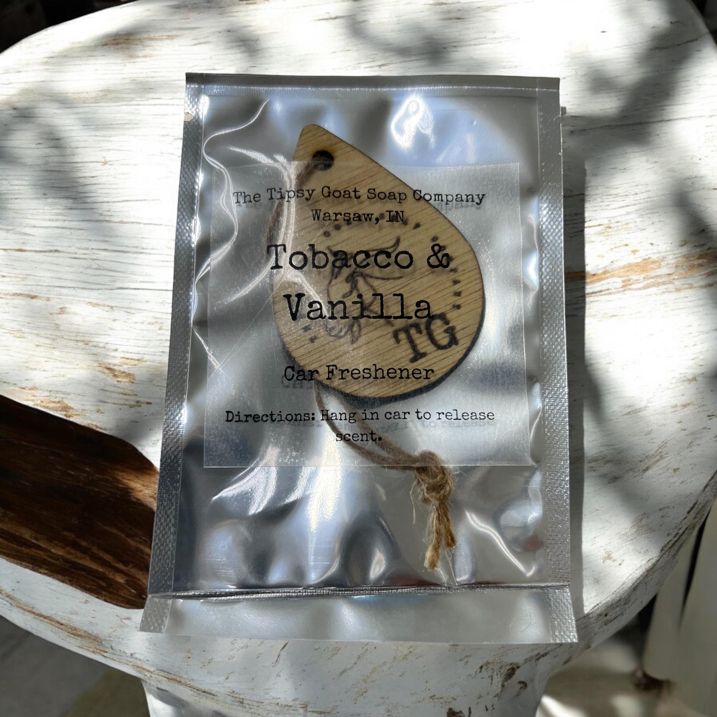 tobacco vanille air freshener Tobacco & Vanilla Car Air Freshener