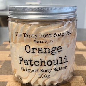 Orange Patchouli Whipped Body Butter