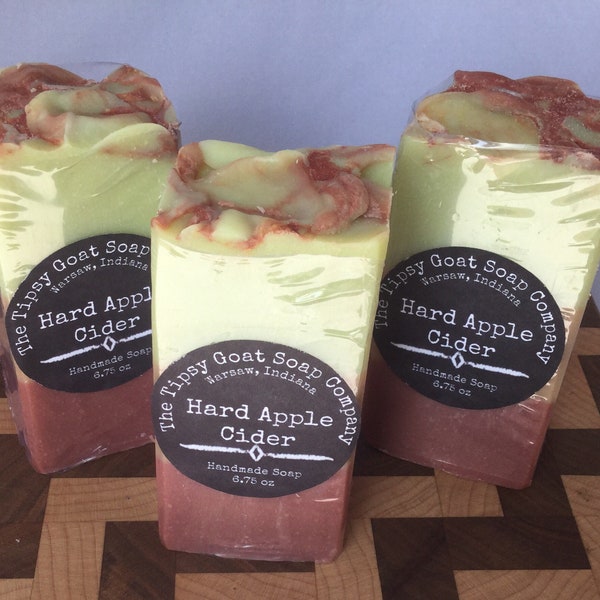 Hard Apple Cider Handmade Cold Process Soap