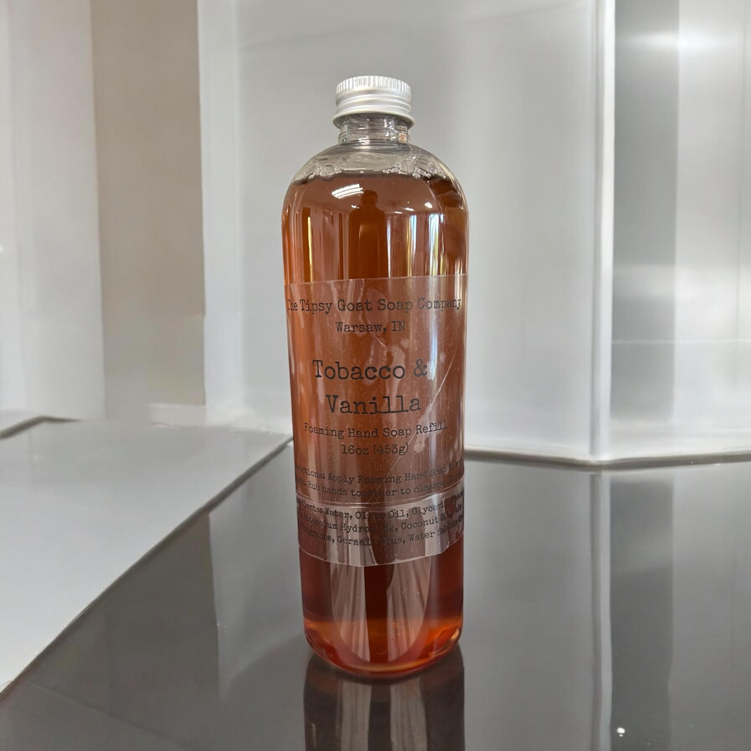 tobacco hand soap Handmade Natural | Vanilla | Men's Bar Each bottle is handmade with love in Dallas Underhill Hand Soap