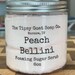 Peach Bellini Foaming Sugar Scrub | Sugar Whipped Soap