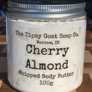 Cherry Almond Whipped Body Butter