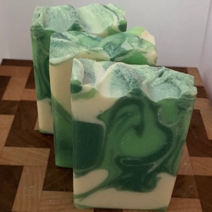 Spearmint & Eucalyptus Cold Process Soap Made With Goat Milk - Etsy