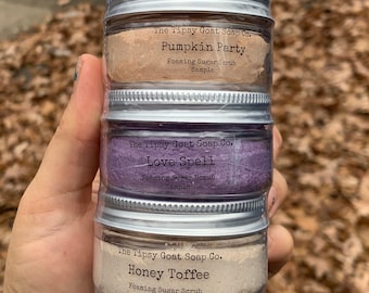 Foaming Sugar Scrub | Sugar Whipped Soap Sampler