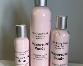 Peppermint Candy Handmade Lotion