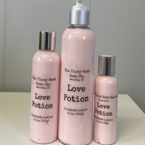 Love Potion Handmade Lotion