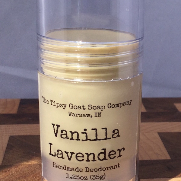Vanilla Lavender Handmade Deodorant