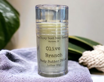 Olive Branch Body Butter Stick | Solid Lotion Stick