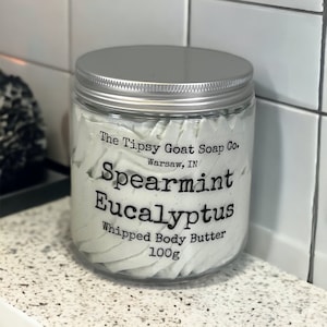 Spearmint Eucalyptus Whipped Body Butter