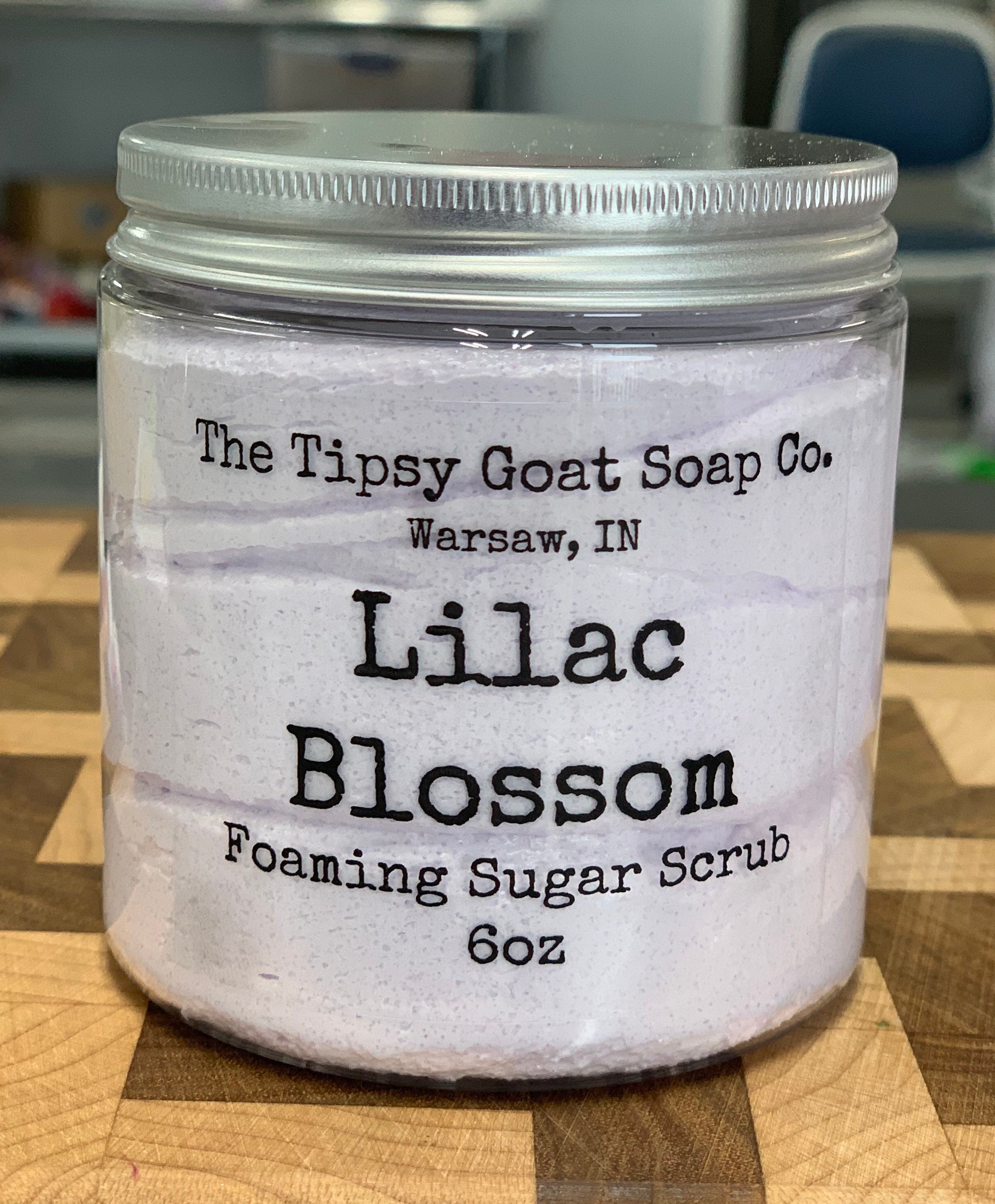 Buy Lilac Blossom Foaming Sugar Scrub Sugar Whipped Soap Online