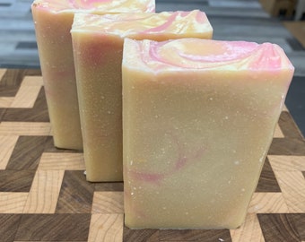 Honeysuckle Handmade Cold Process Soap made with Goat Milk