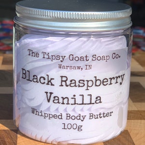 Black Raspberry Vanilla Whipped Body Butter