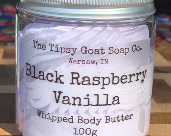 Black Raspberry Vanilla Whipped Body Butter