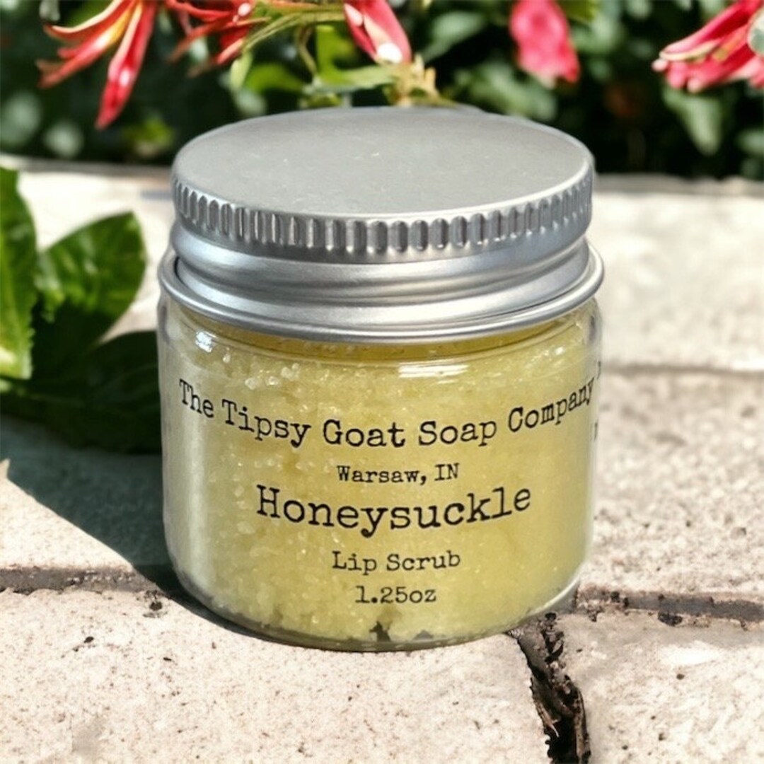 Honeysuckle Lip Sugar Scrub Etsy